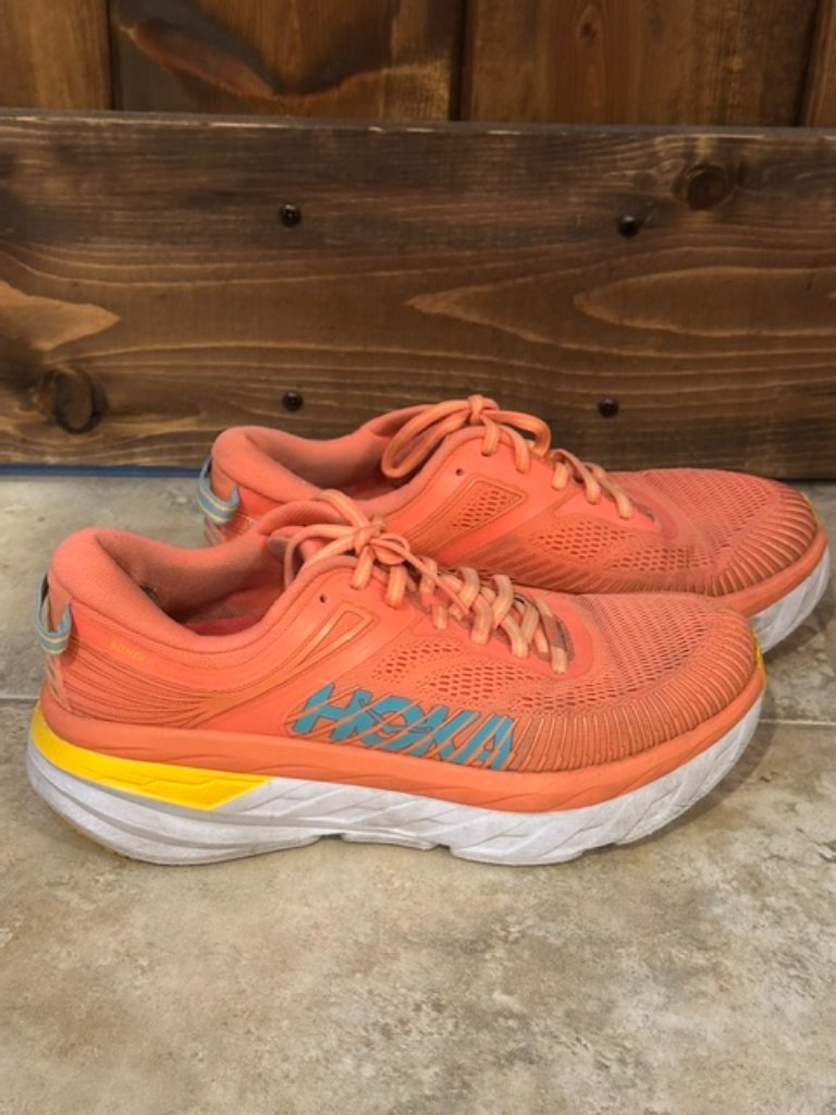 Hoka | Womens Shoes Orange Size Bondi Running Gym Casual Sz 9.5